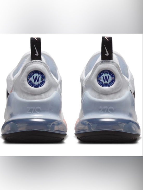 MLB Washington Nationals Nike Air Max 270 Men Sz 11 City Connect Cherry Blossoms - Picture 3 of 5